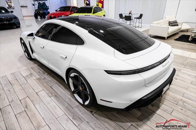 used 2021 Porsche Taycan car, priced at $65,888