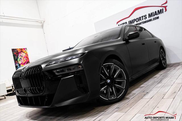 used 2023 BMW 760 car, priced at $90,888