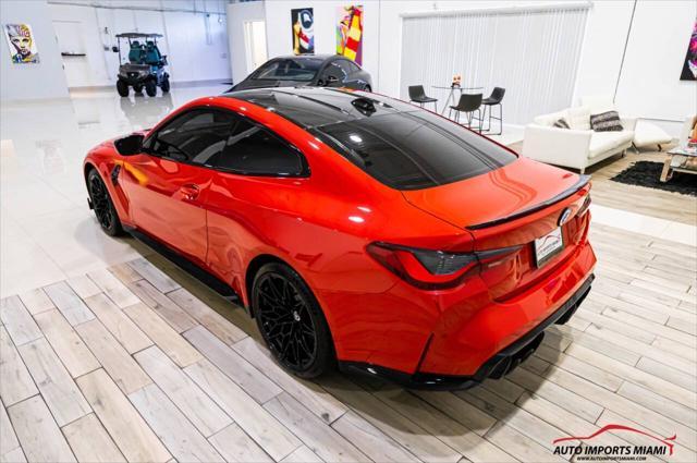 used 2022 BMW M4 car, priced at $73,888