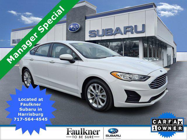 used 2020 Ford Fusion car, priced at $17,854