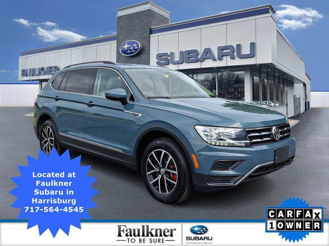 used 2021 Volkswagen Tiguan car, priced at $18,681