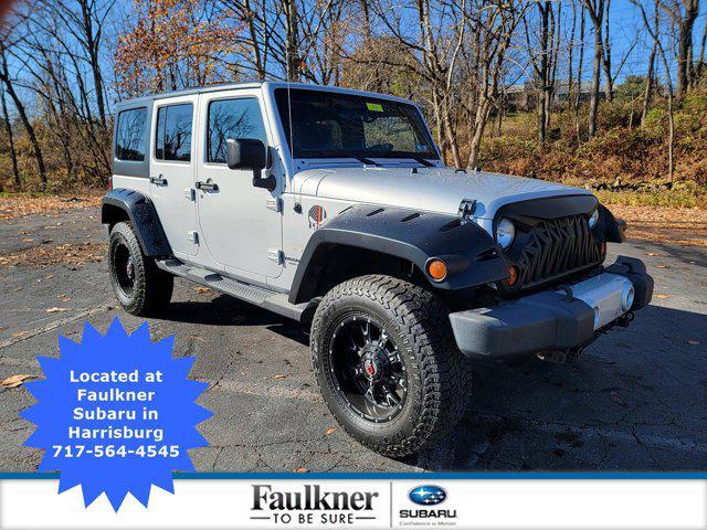 used 2012 Jeep Wrangler Unlimited car, priced at $17,990