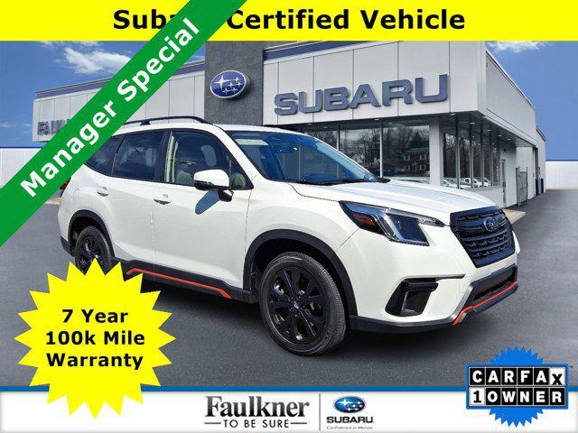used 2024 Subaru Forester car, priced at $29,945