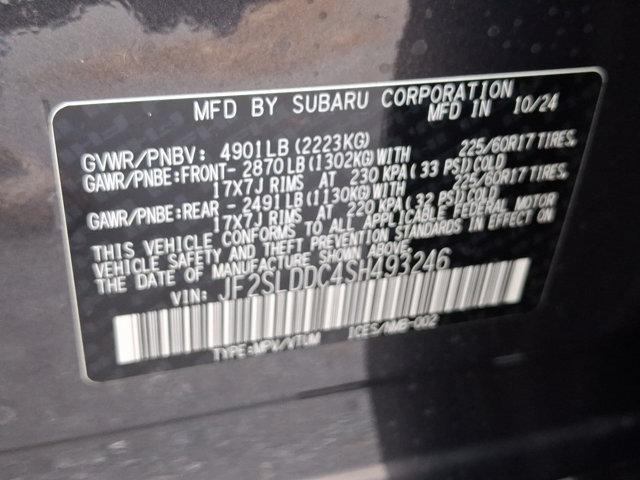 new 2025 Subaru Forester car, priced at $33,187