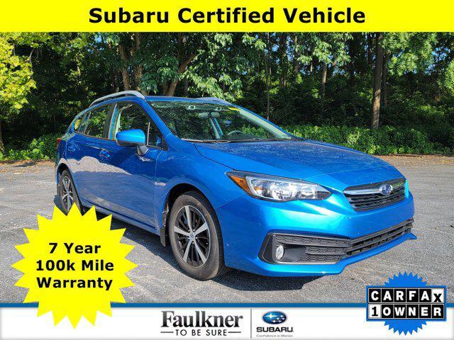 used 2022 Subaru Impreza car, priced at $23,490