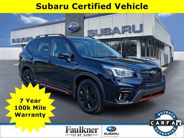 used 2021 Subaru Forester car, priced at $23,681