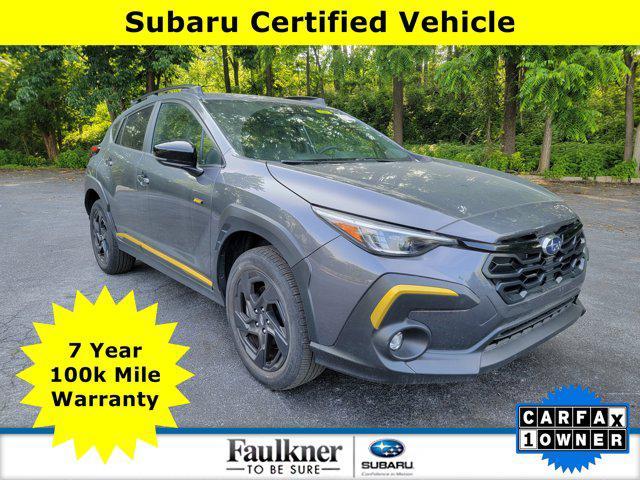 used 2024 Subaru Crosstrek car, priced at $29,281