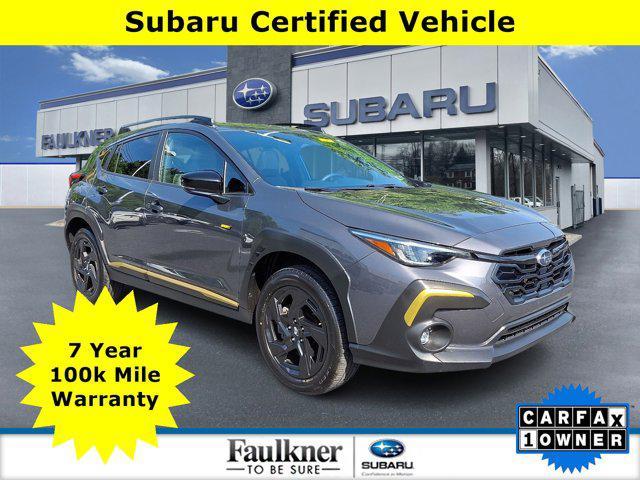 used 2024 Subaru Crosstrek car, priced at $27,645