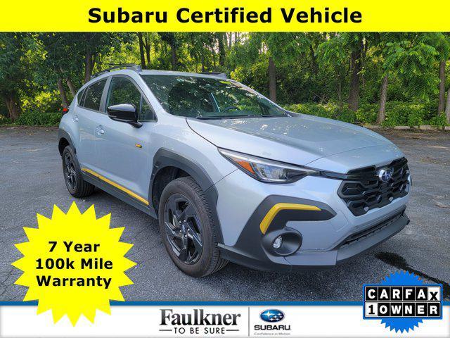 used 2024 Subaru Crosstrek car, priced at $29,981