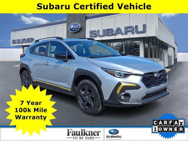 used 2024 Subaru Crosstrek car, priced at $28,345