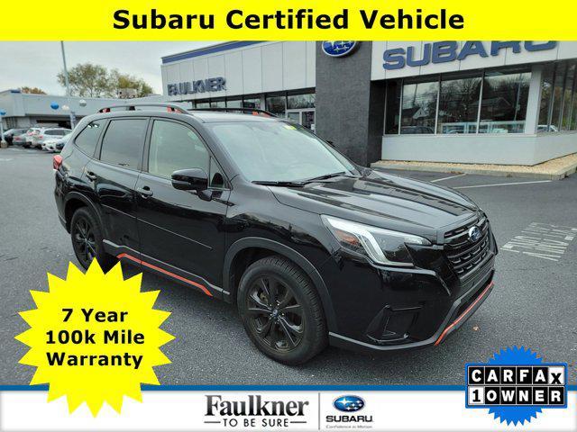 used 2022 Subaru Forester car, priced at $25,490