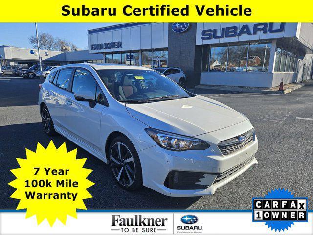 used 2022 Subaru Impreza car, priced at $22,721