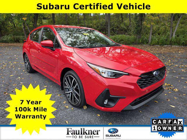 used 2024 Subaru Impreza car, priced at $23,963