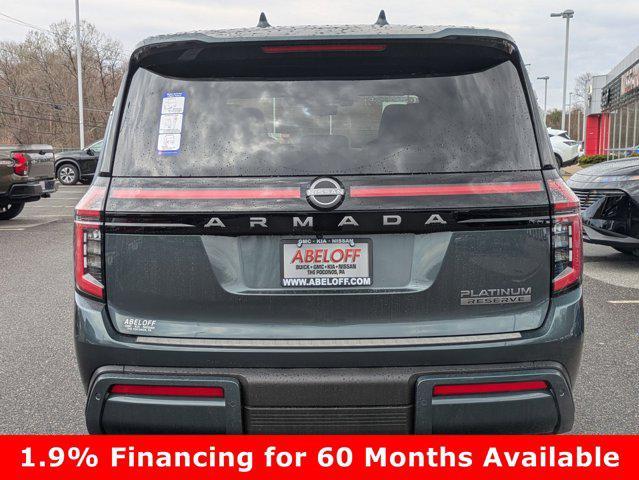new 2025 Nissan Armada car, priced at $78,636
