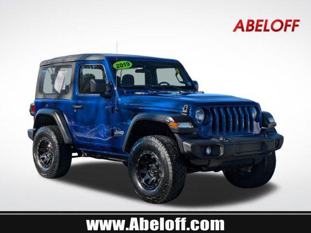 used 2019 Jeep Wrangler car, priced at $20,587