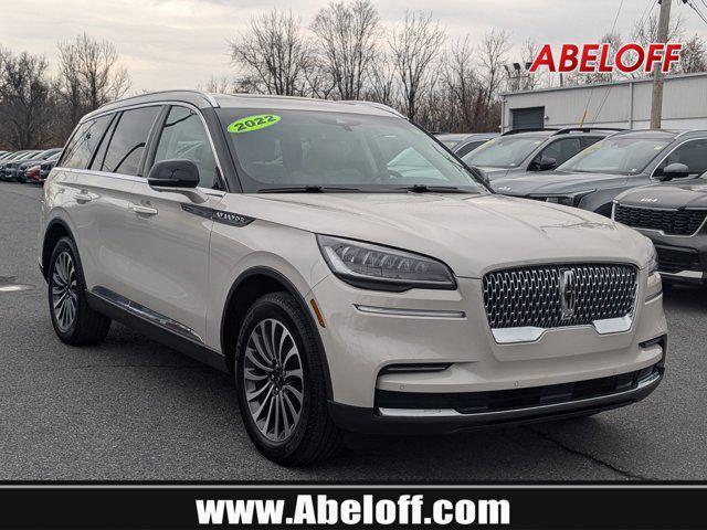 used 2022 Lincoln Aviator car, priced at $46,815