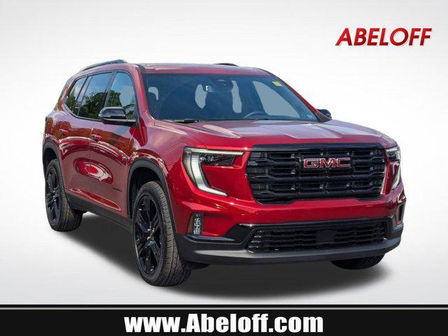 new 2025 GMC Acadia car, priced at $50,465