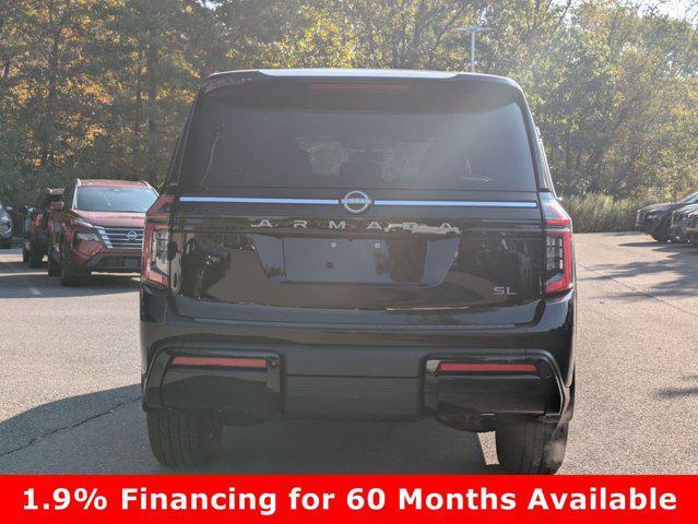 new 2025 Nissan Armada car, priced at $63,718