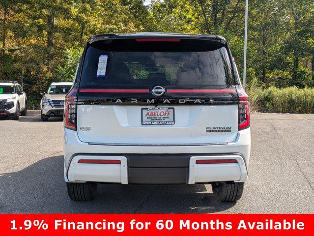 new 2025 Nissan Armada car, priced at $77,572
