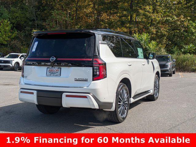 new 2025 Nissan Armada car, priced at $77,572