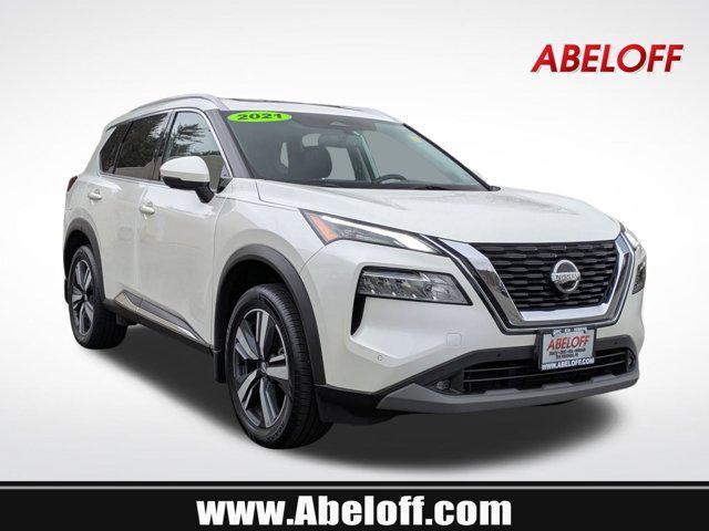 used 2021 Nissan Rogue car, priced at $26,093