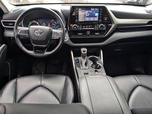 used 2021 Toyota Highlander Hybrid car, priced at $29,259