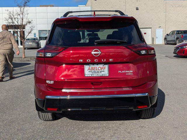 new 2025 Nissan Rogue car, priced at $40,084