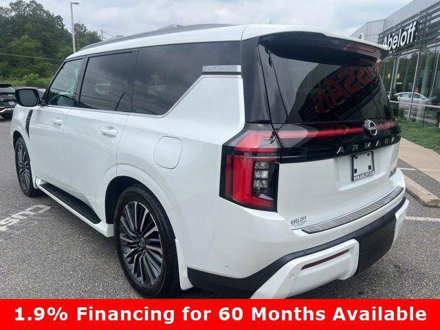 new 2025 Nissan Armada car, priced at $79,120