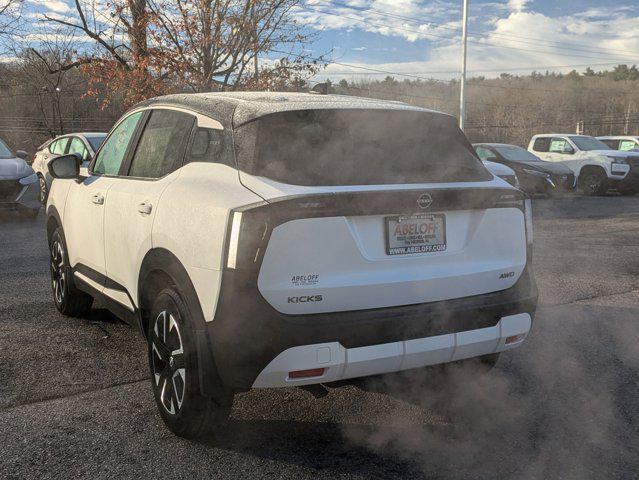 new 2025 Nissan Kicks car, priced at $27,840