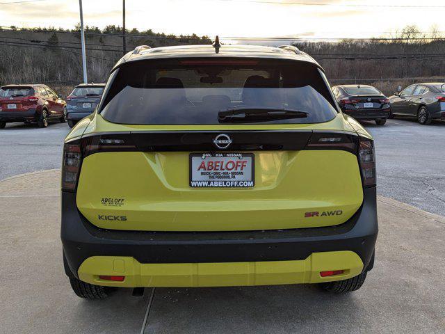 new 2025 Nissan Kicks car, priced at $32,320