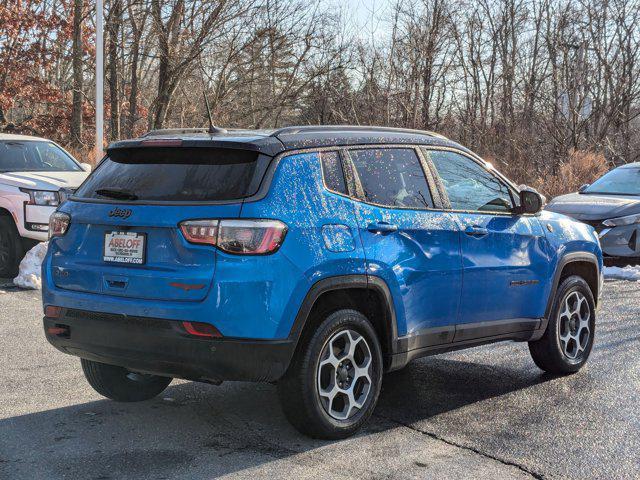 used 2022 Jeep Compass car, priced at $22,147