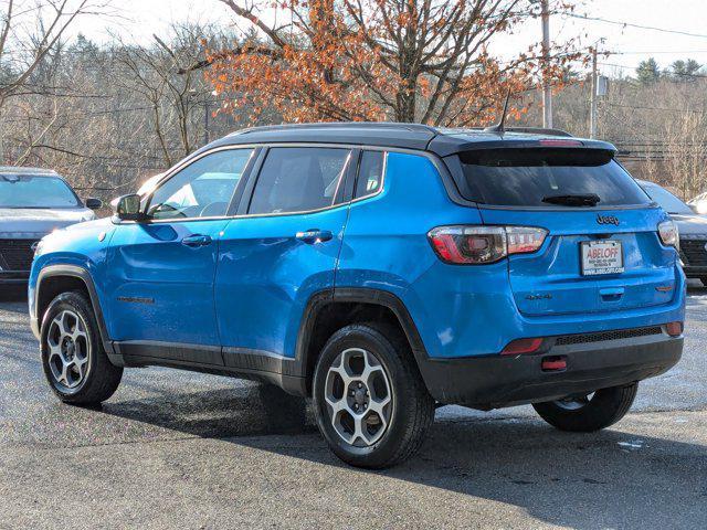 used 2022 Jeep Compass car, priced at $22,147