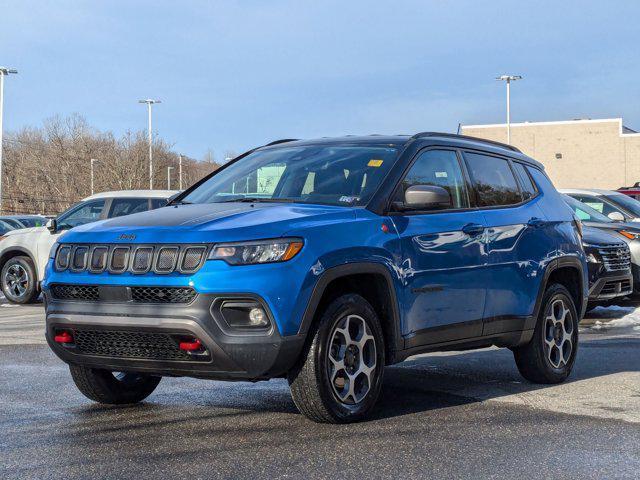 used 2022 Jeep Compass car, priced at $22,147