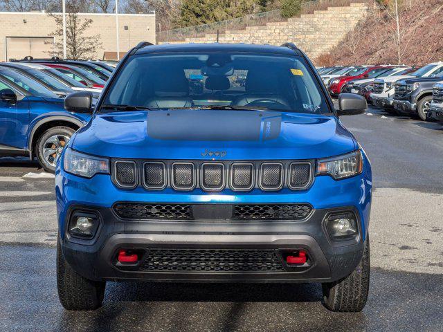 used 2022 Jeep Compass car, priced at $22,147