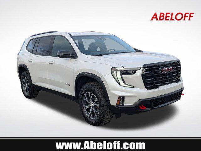 new 2025 GMC Acadia car, priced at $55,290