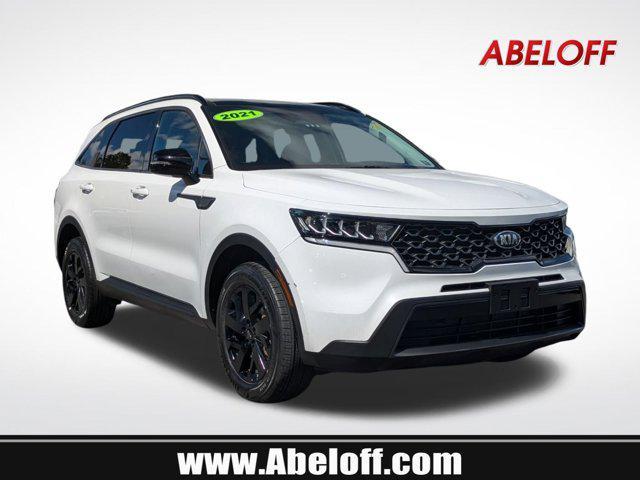 used 2021 Kia Sorento car, priced at $20,153