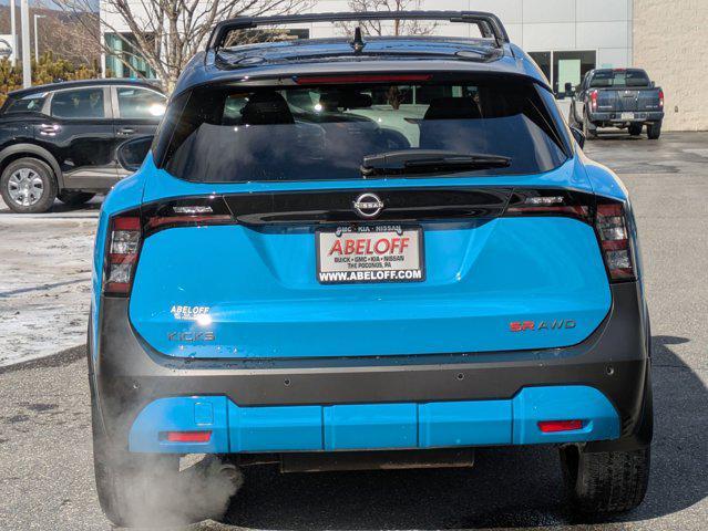 new 2025 Nissan Kicks car, priced at $29,623