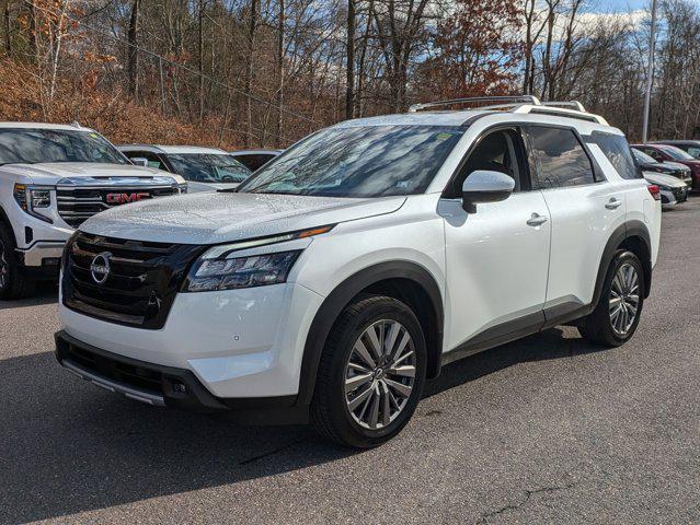 new 2025 Nissan Pathfinder car, priced at $46,348