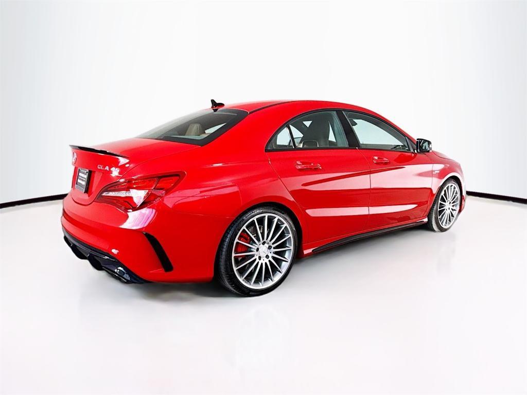 used 2018 Mercedes-Benz AMG CLA 45 car, priced at $34,375