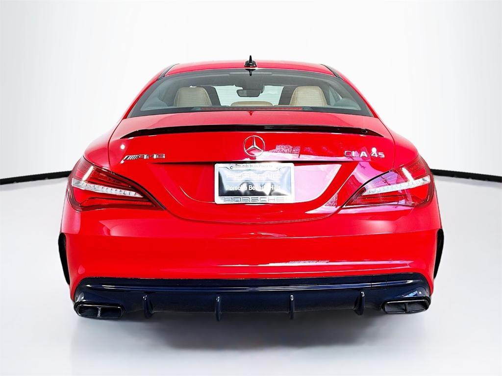 used 2018 Mercedes-Benz AMG CLA 45 car, priced at $34,375