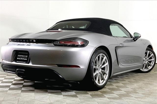 used 2018 Porsche 718 Boxster car, priced at $53,654