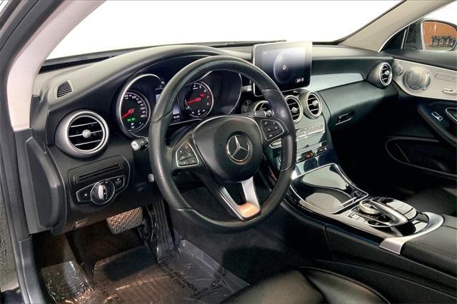 used 2017 Mercedes-Benz C-Class car, priced at $19,992