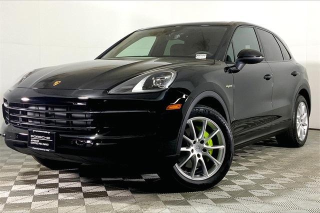 used 2021 Porsche Cayenne E-Hybrid car, priced at $69,429