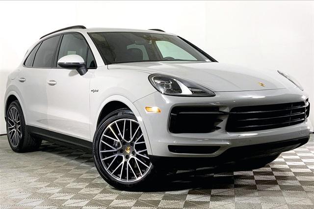 used 2021 Porsche Cayenne E-Hybrid car, priced at $60,649