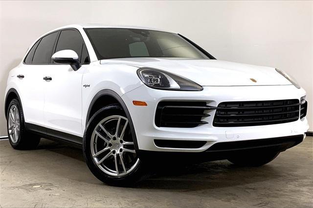 used 2021 Porsche Cayenne E-Hybrid car, priced at $65,992