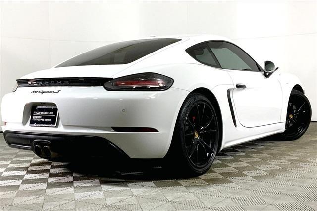 used 2018 Porsche 718 Cayman car, priced at $73,222