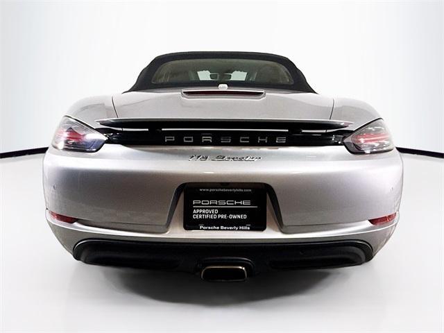 used 2021 Porsche 718 Boxster car, priced at $66,884
