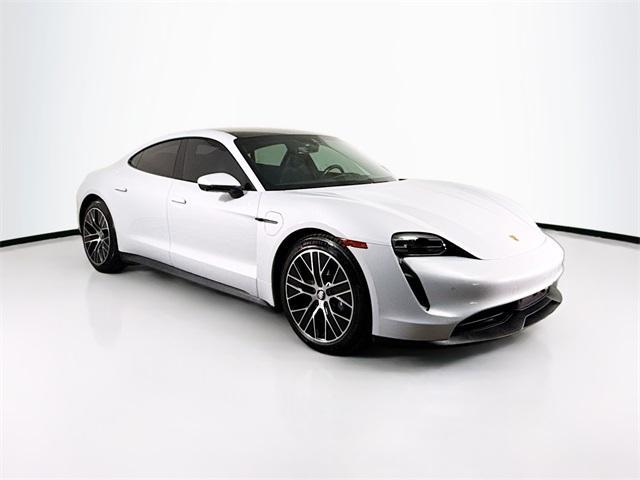 used 2022 Porsche Taycan car, priced at $67,882