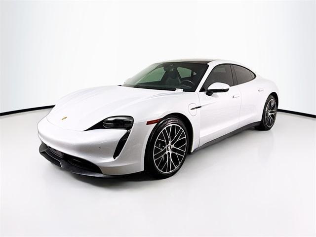 used 2022 Porsche Taycan car, priced at $67,882