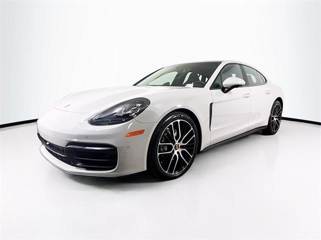 used 2021 Porsche Panamera car, priced at $77,552